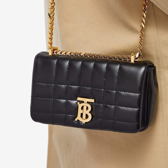 Burberry Chain Shoulder Black Mini Bag Handbag - Picture 7 of 7